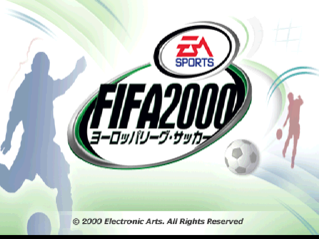 FIFA 2005 [Platinum] title screen for Playstation